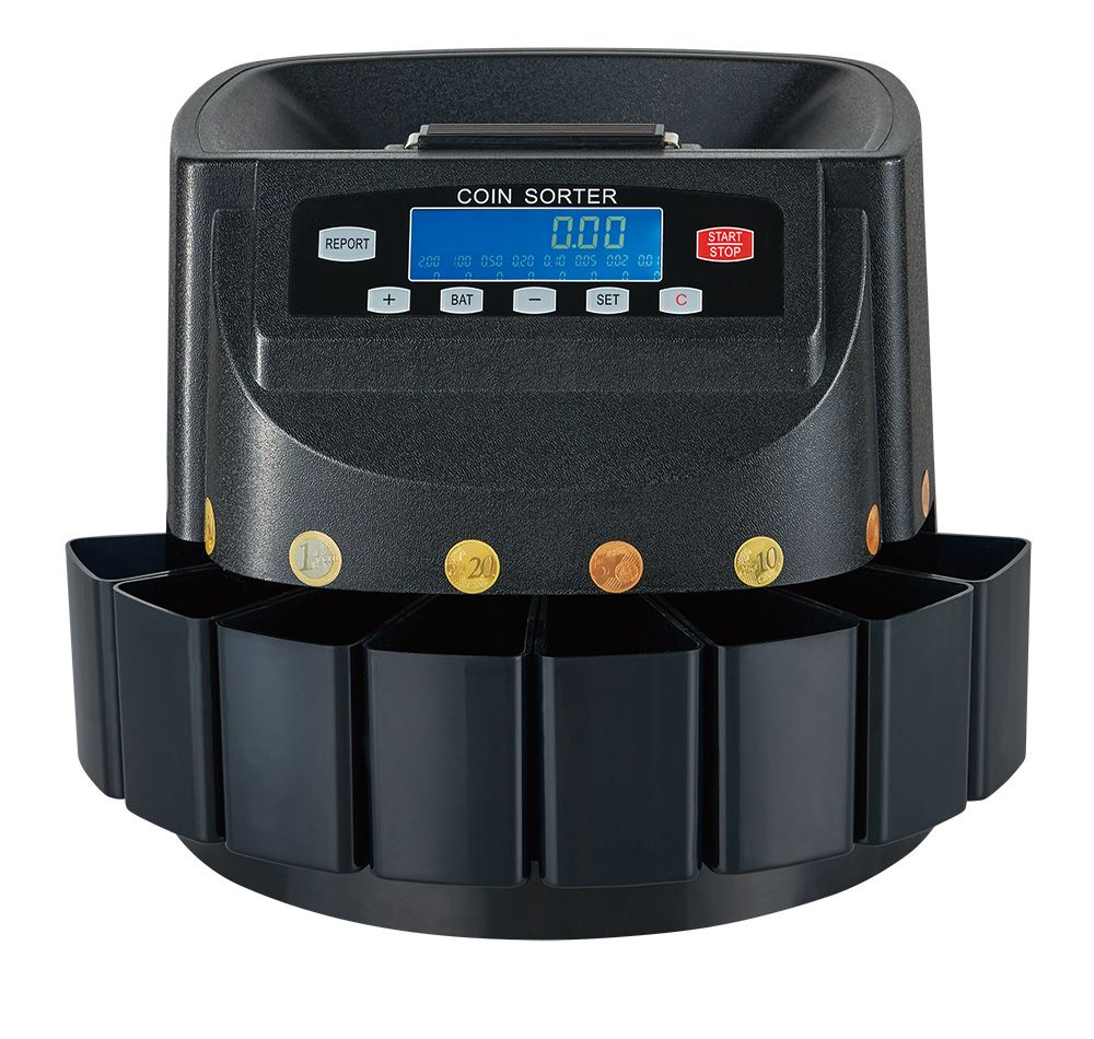 KCS550-2 Automatic Coin Counter & Denomination Sorting Machine